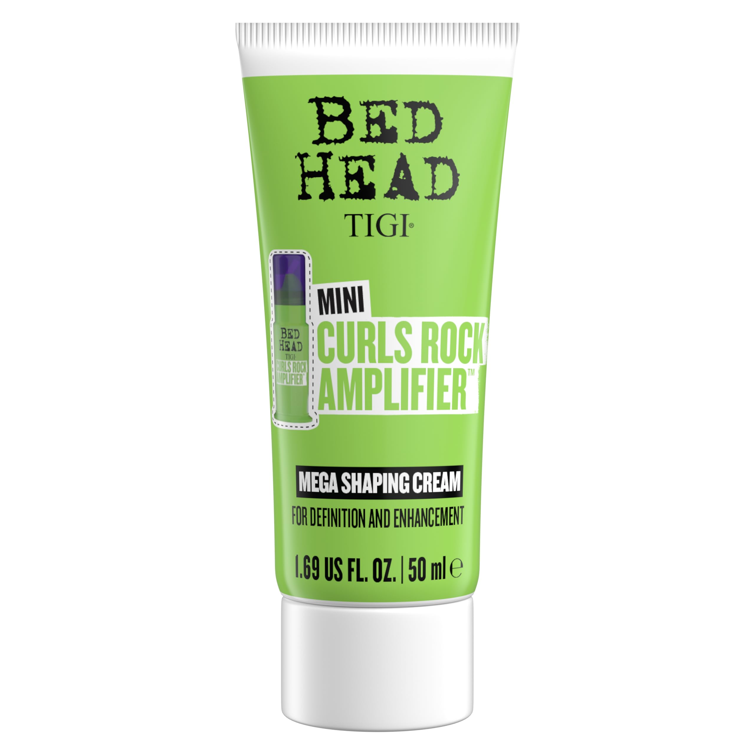 TIGI Bed Head Curls Rock Amplifier Travel Mini – Curl Shaping & Anti-Frizz for All Curl Types