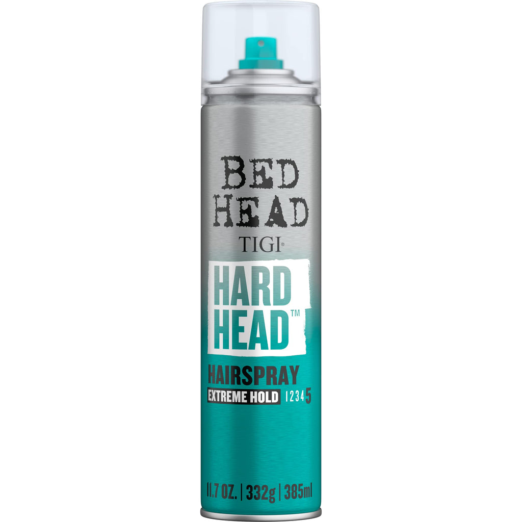 TIGI Bed Head Hard TM Hairspray – Extra Strong Hold, Pack of 4 (11.7 oz)