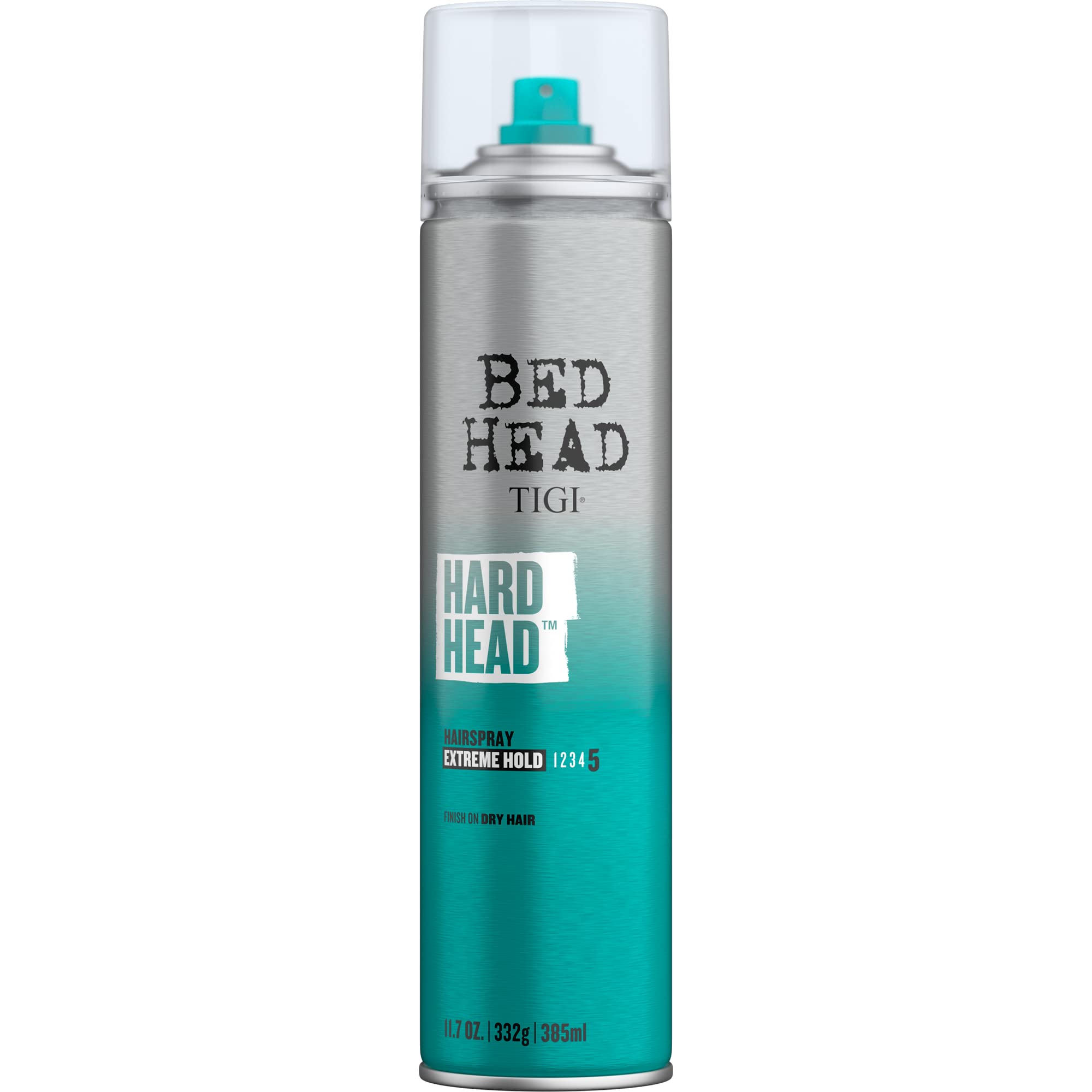 TIGI Bed Head Hard TM Hairspray – Extra Strong Hold, Pack of 4 (11.7 oz)