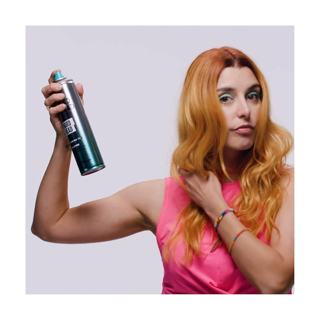 TIGI Bed Head Hard Head Hairspray – Extra Strong Hold, 10.6 oz (2-Pack)