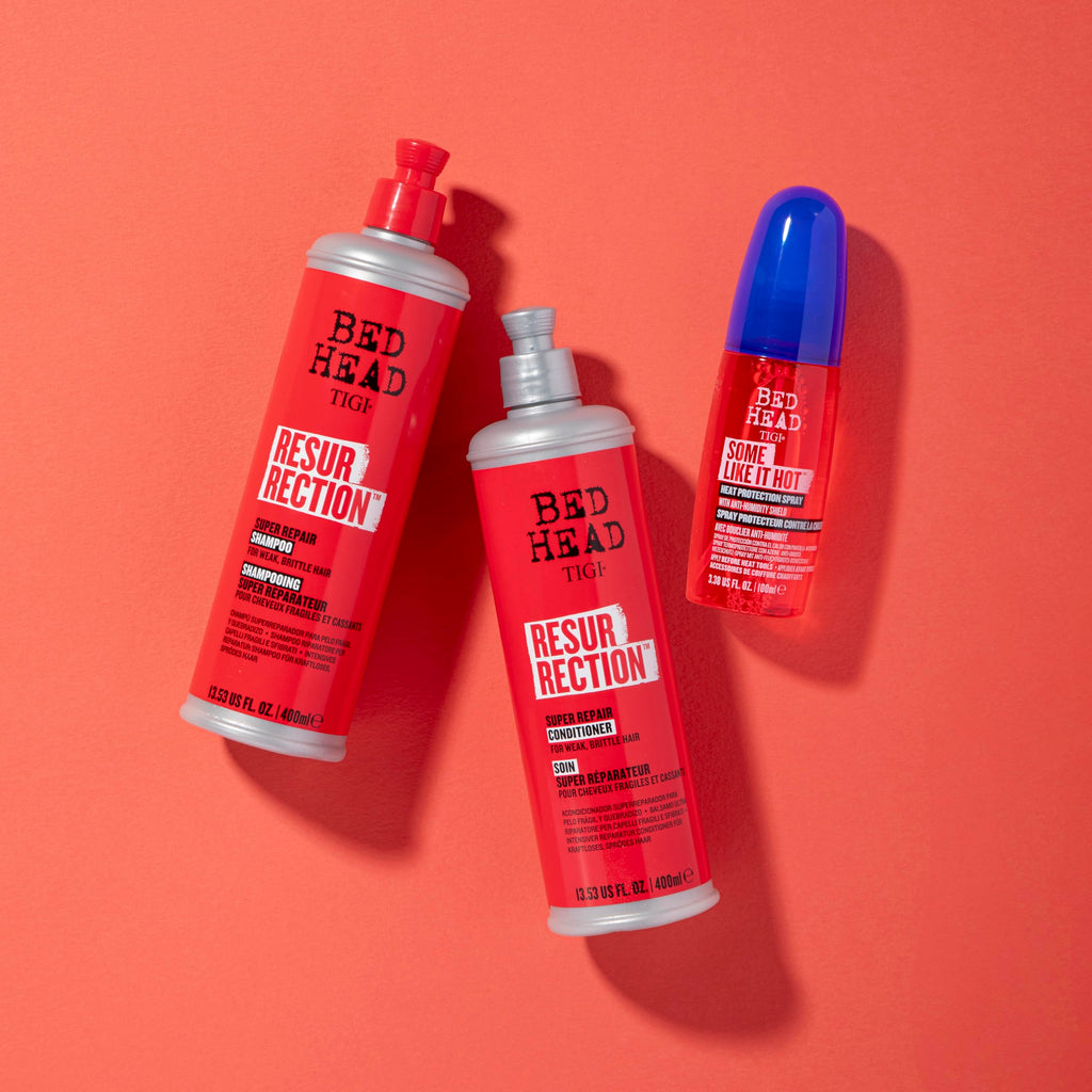 TIGI Bed Head Resurrection Shampoo & Conditioner Set – Maximum-Strength Repair (25.36 fl oz)