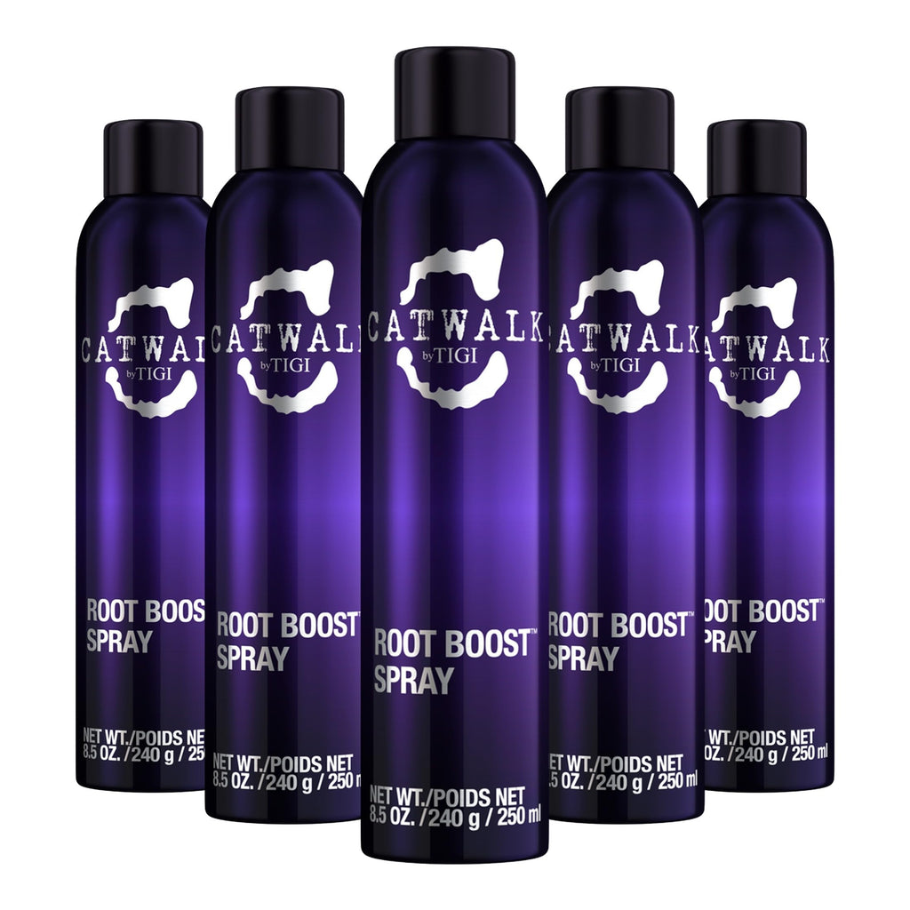 TIGI Catwalk Root Boost Spray Foam - Directional Mousse for All Hair Types - 8.5 oz (5 Pack)