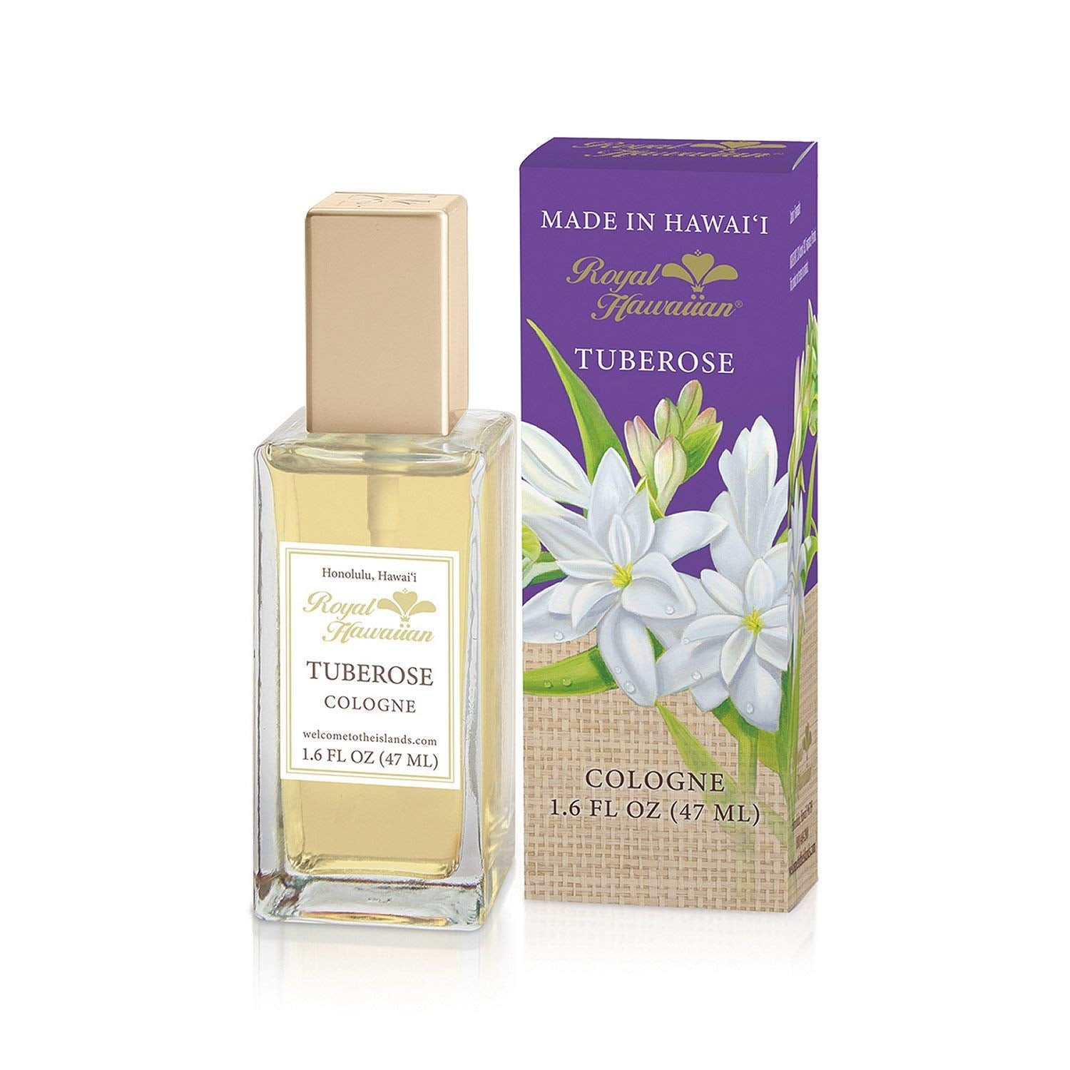 Tikimaster Royal Hawaiian Tuberose Cologne – 1.6 fl oz