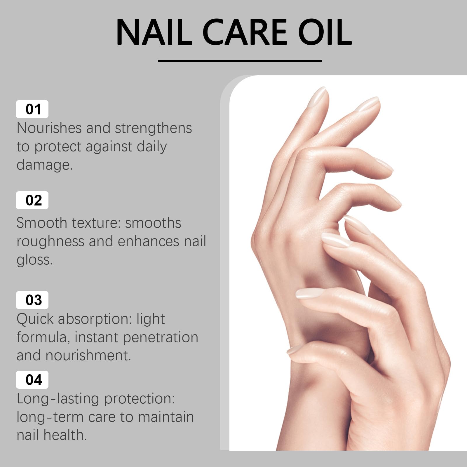 Tiliraiy Nail Growth Pen – Radiant Nail Care with Lemon Tea Tree Cuticle Oil