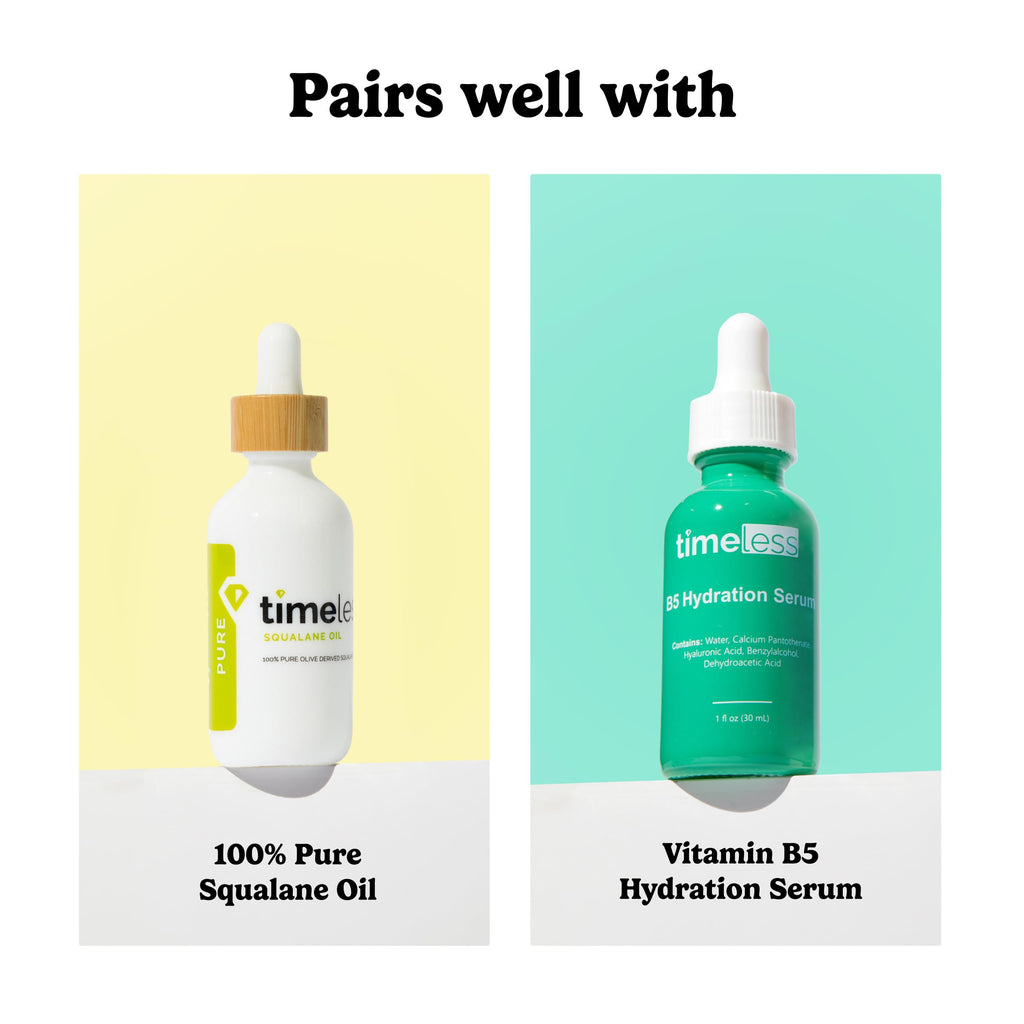 Timeless Hyaluronic Acid Serum – Fragrance-Free Hydration with Vitamin C & Matrixyl 3000