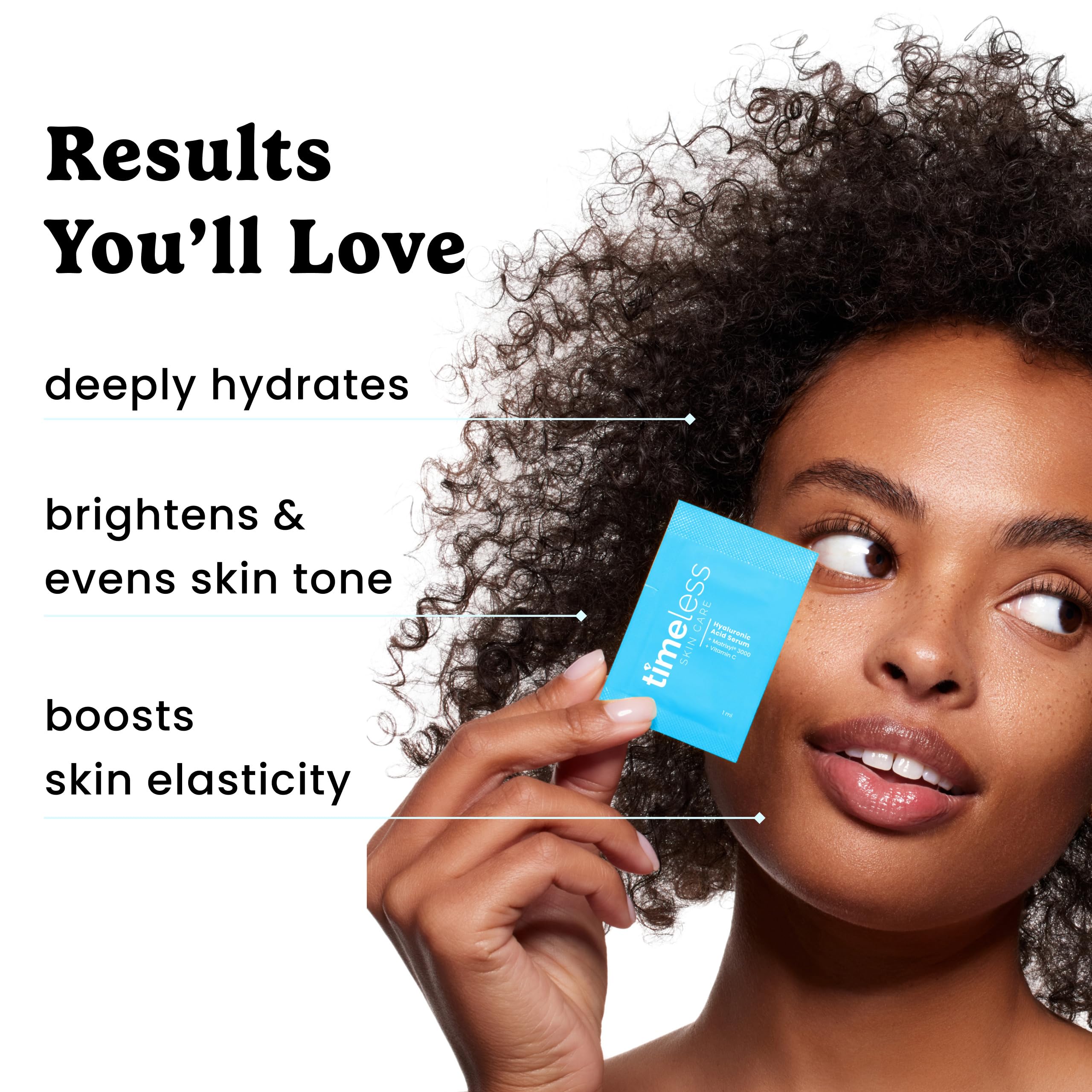 Timeless Hyaluronic Acid Serum – Fragrance-Free Hydration with Vitamin C & Matrixyl 3000