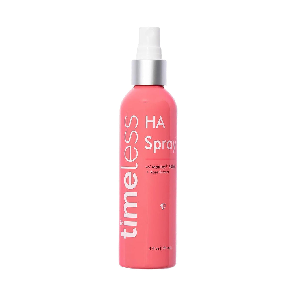 Timeless Skin Care HA Matrixyl 3000 Rose Spray – Fragrance-Free Hyaluronic Mist, 4 oz