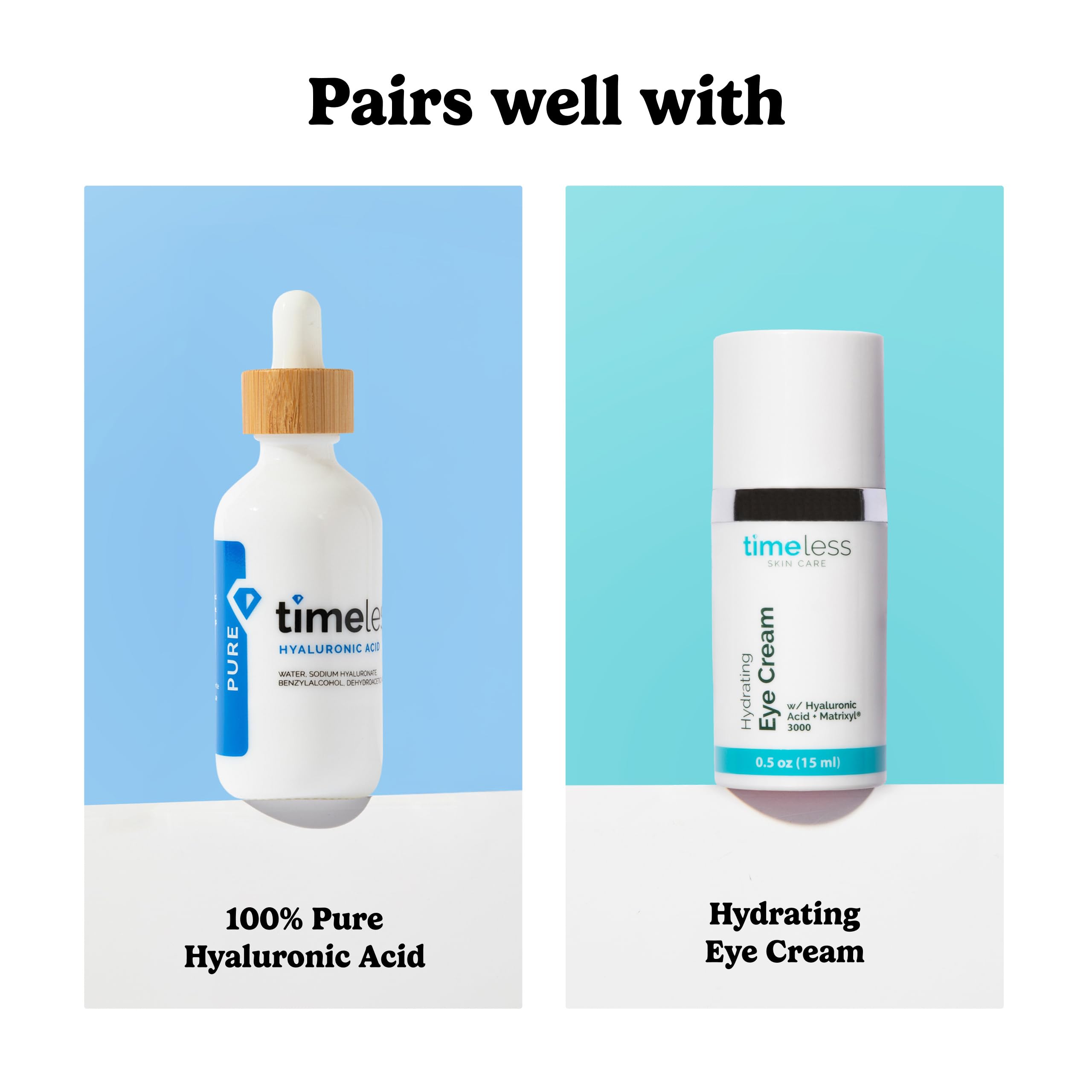 Timeless Skin Care Matrixyl 3000 Serum – Fragrance-Free Hydration with Hyaluronic Acid in Pouches