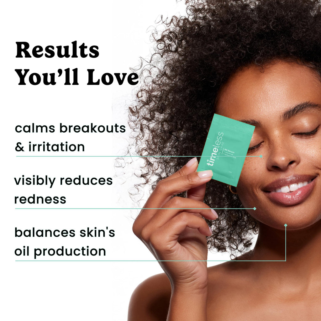 Timeless Skin Care Vitamin B5 Serum – Hydrating, Oil-Free Hyaluronic Serum for Oily Skin