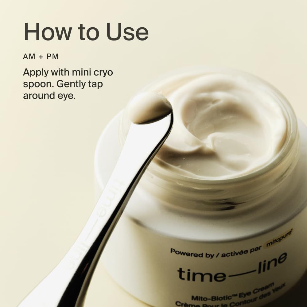 Timeline The Eye Cream - Urolithin A & Niacinamide for Eye Area | Hydration, Puffiness & Dark Circles