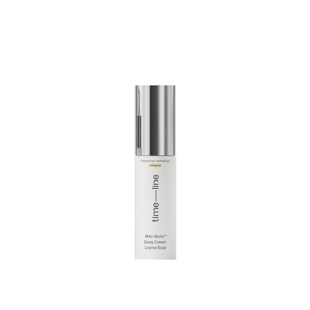Timeline Mito-Biotic Travel-Size Dewy Cream — Hydration, Plumpness & Radiance for Dry Skin | 0.51 fl oz