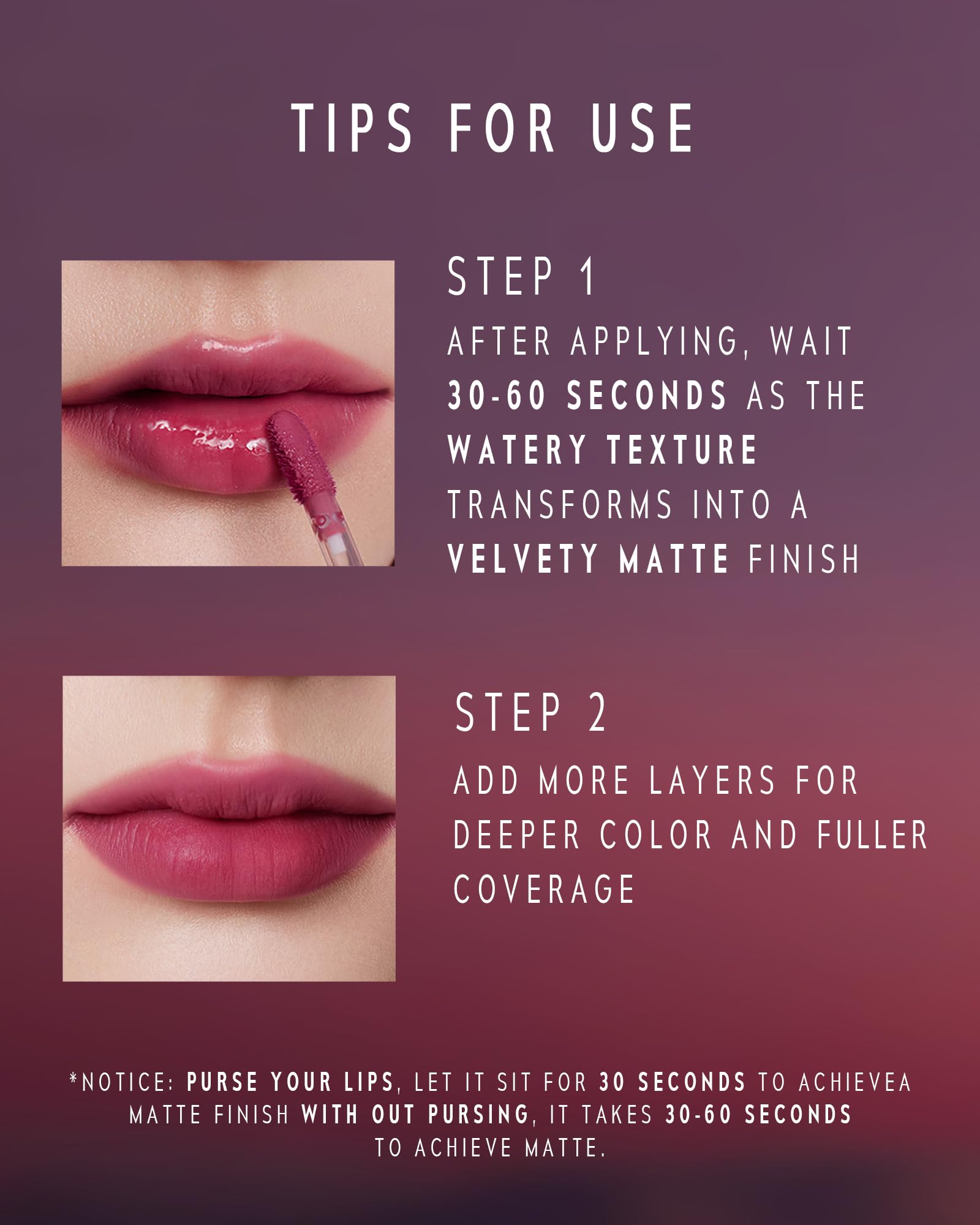 TIMEPHORIA Altera Blurring Lip Tint 010 Ripple – Vibrant Coral, Glossy to Matte