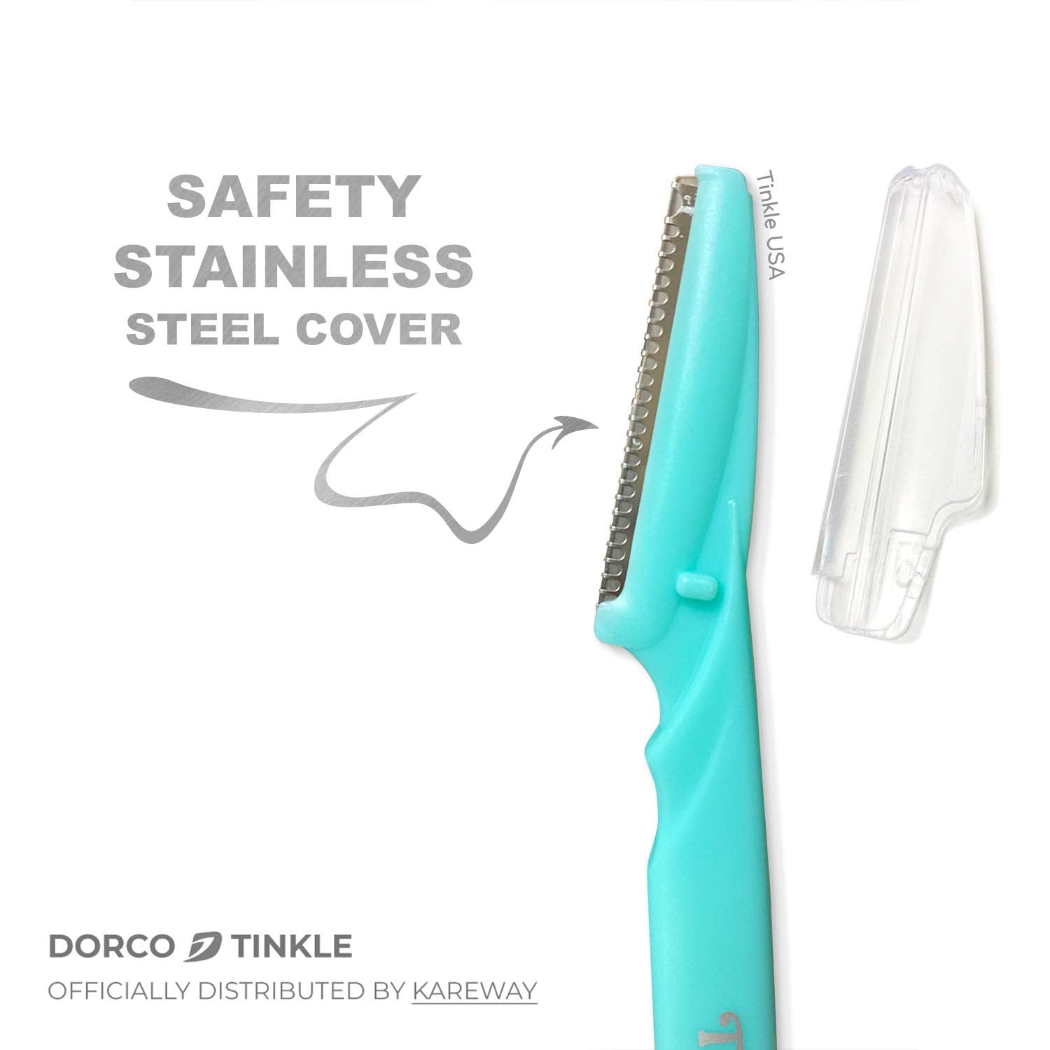 Tinkle Women's Shaver Razors (Pack of 36) – Dermaplaning Tool for Smoother Skin & Brow Shaping | Travel-Ready Gift