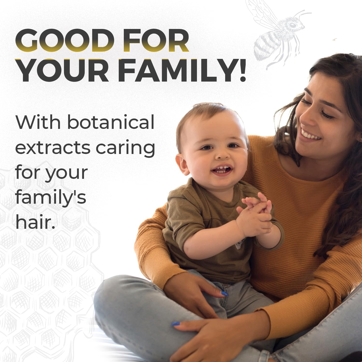 Tio Nacho Family Hair Care Bundle – Royal Baby, Mexican Herbs & Thickening Shampoos (14 oz each)
