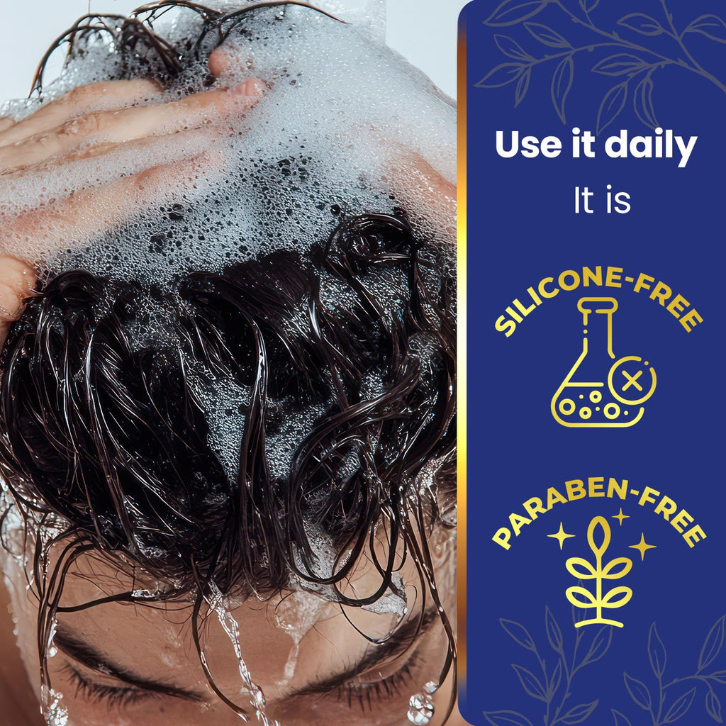Tio Nacho Thickening Shampoo for Thinning Hair – Royal Jelly & Nettle Extract, Paraben Free, 14 fl oz (3 Pack)
