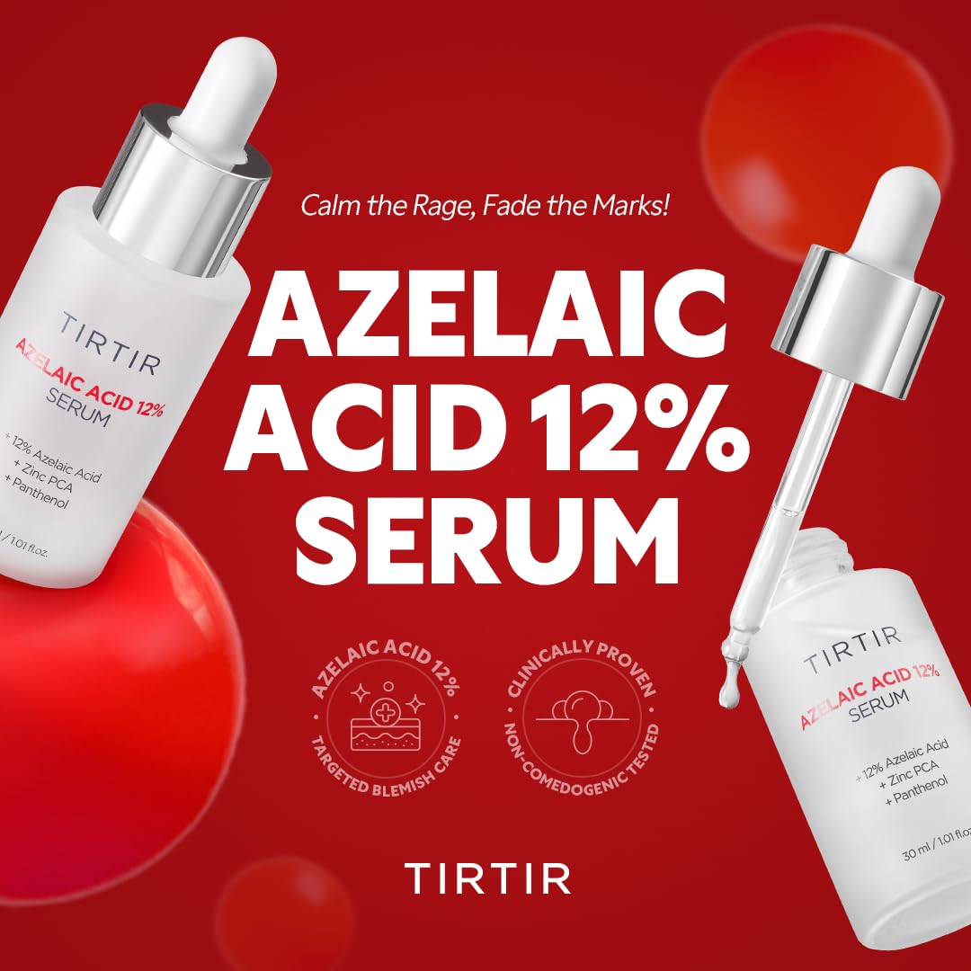 TIRTIR Azelaic Acid 12% Serum – Lightweight Hydration for Blemish-Prone Skin