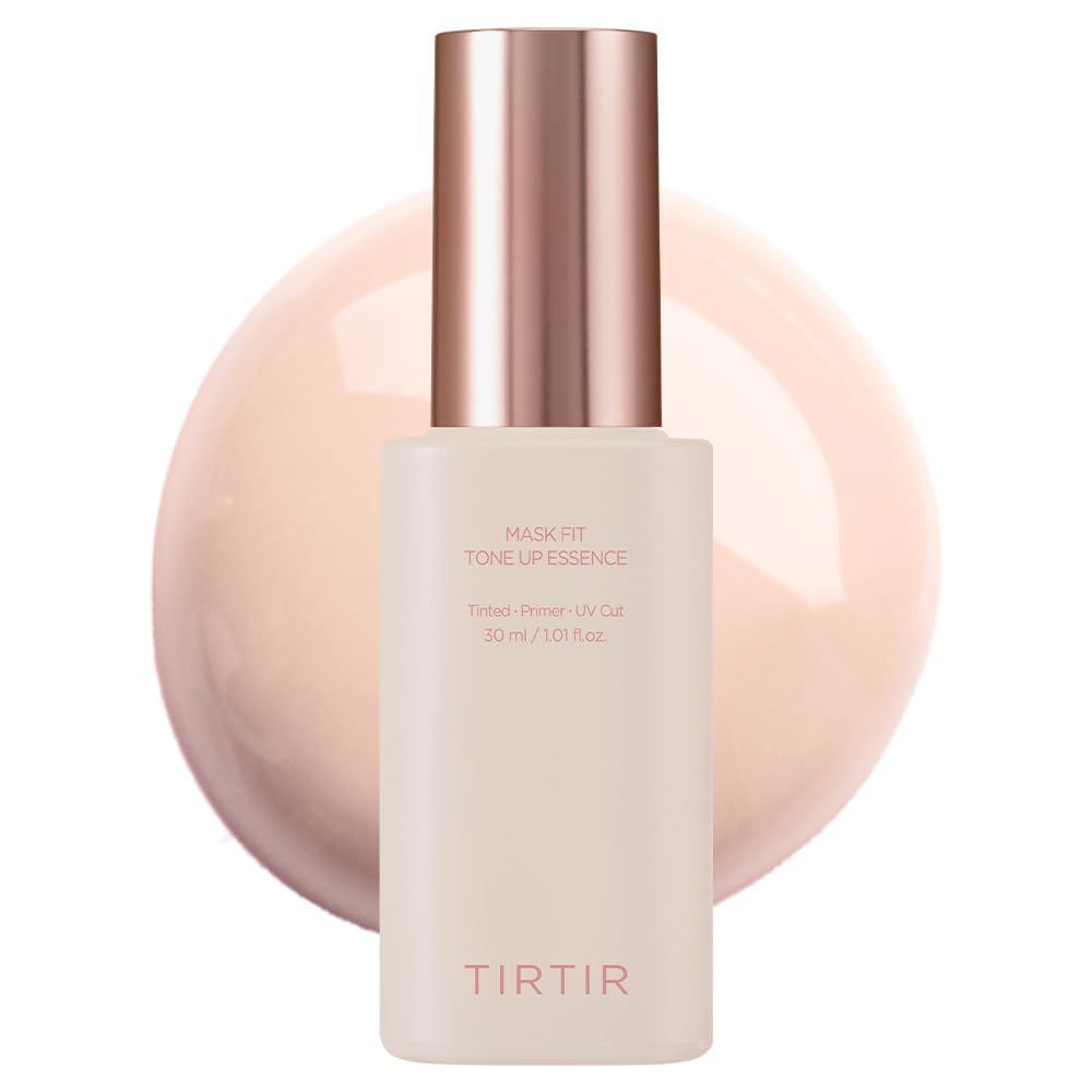 TIRTIR Mask Fit Tone Up Essence – Glass Skin Base, Hydration & Natural Coverage (Beige)