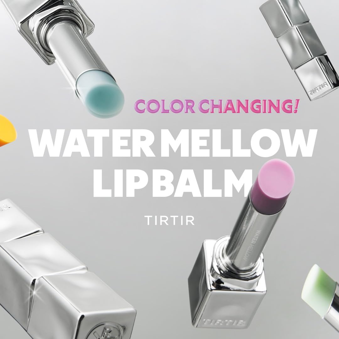 TIRTIR Water Mellow Lip Balm 01 Icy Blue – pH-Color Changing Hydration Lip Care