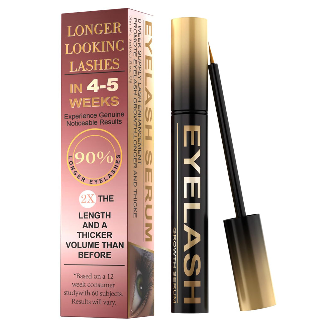 Tistees Lash Serum – Premium Eyelash Growth Serum for Longer, Fuller Lashes (5 mL)