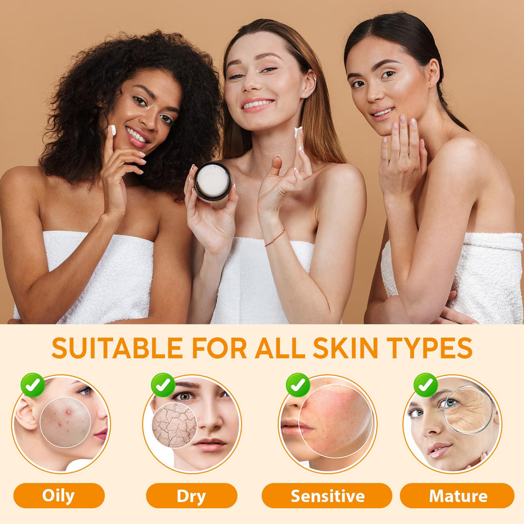Tiuedu Tallow, Castor Oil & Frankincense Skin Balm – 100% Grass-Fed Tallow Moisturizer for Face & Body
