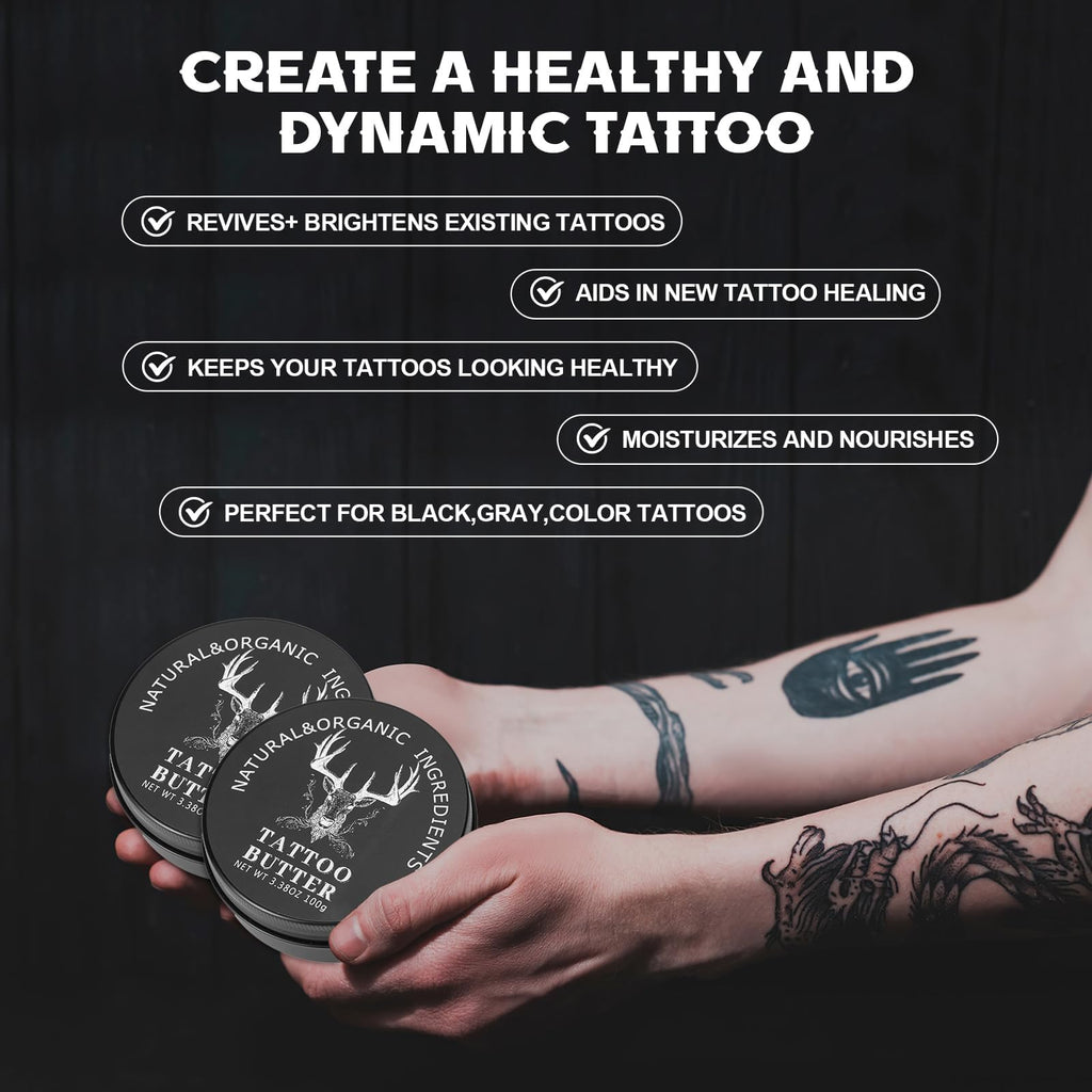 TIUSUTA Tattoo Balm & Aftercare Cream | Color Enhancement & Hydration