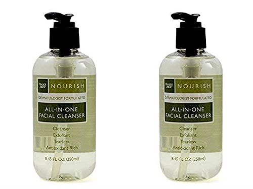 TJ's Nourish All-in-One Facial Cleanser Set of 2 | Gentle Daily Cleanser Duo