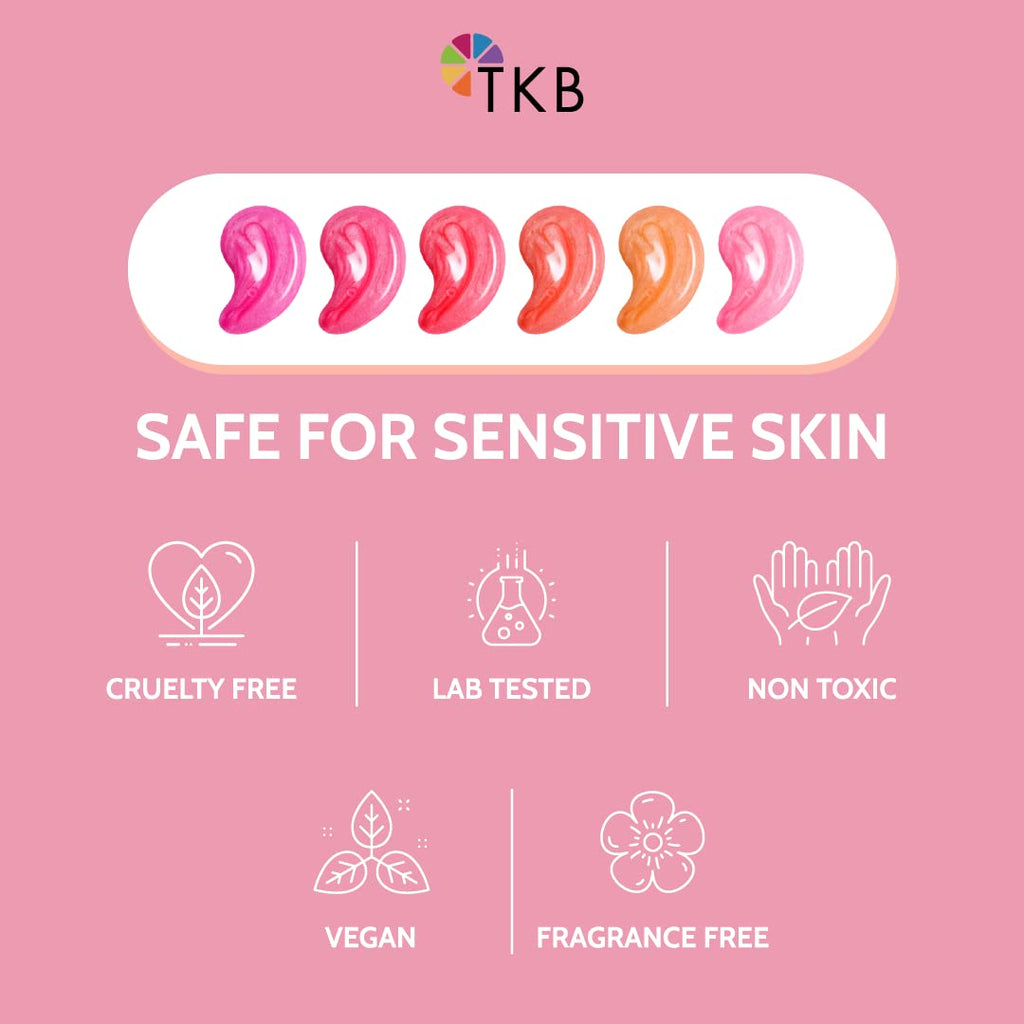 TKB Lip Gloss Base (Flexagel M) – Moisturizing, High Shine, Crystal Clear, Vegan & Cruelty-Free | Made in USA | 15 oz