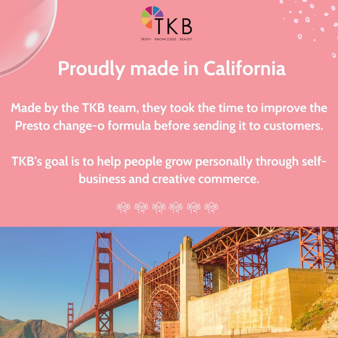 TKB Lip Liquid – Presto Change-o Color | Vegan, Cruelty-Free Lip Transformation | 5 floz (148 ml)