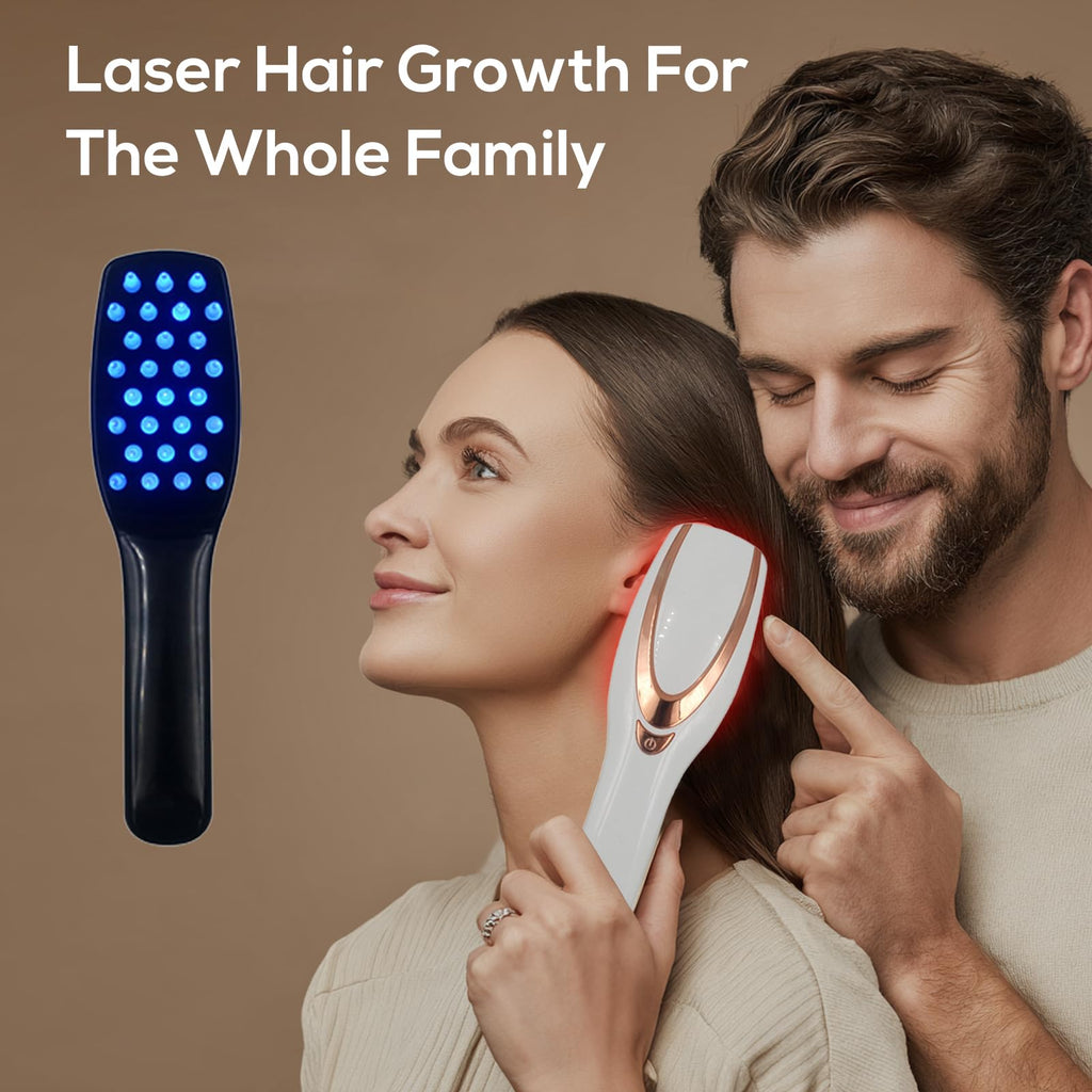 TMOSSO Laser Therapy Hair Growth Comb – Handheld Low-Level Laser Therapy Device for Scalp