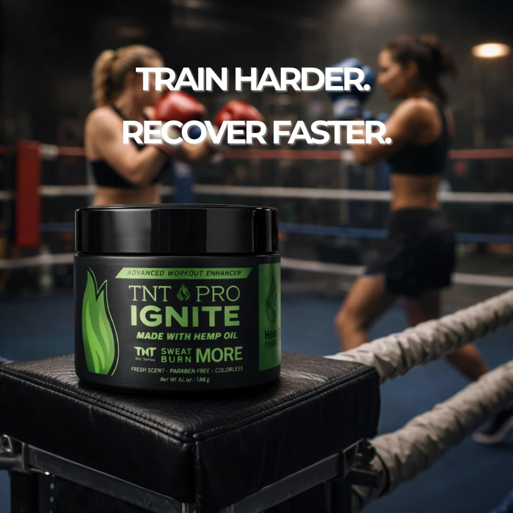TNT Pro Ignite Sweat Cream – Pre-Workout Hot Gel for Firming & Tightening