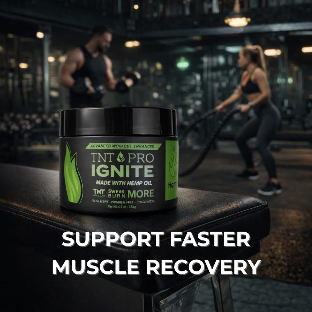 TNT Pro Ignite Sweat Cream – Pre-Workout Hot Gel for Firming & Tightening