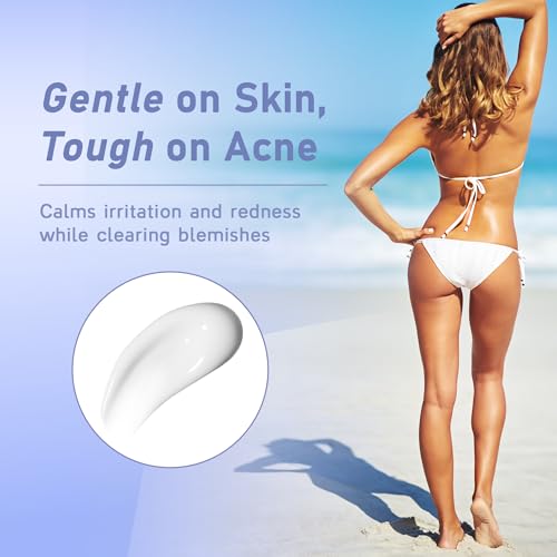 Tobcharm Butt Acne Clearing Treatment – Maximum Strength Body Cream for Back, Butt, Thigh & Chest