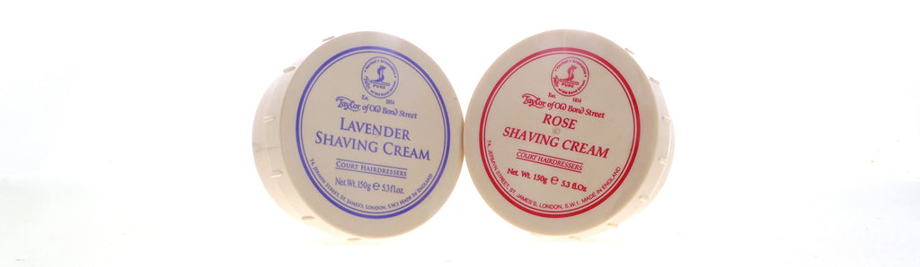 Tobs Taylor of Old Bond Street Shave Cream – 2 Pack (5.3 oz each) Rose & Lavender