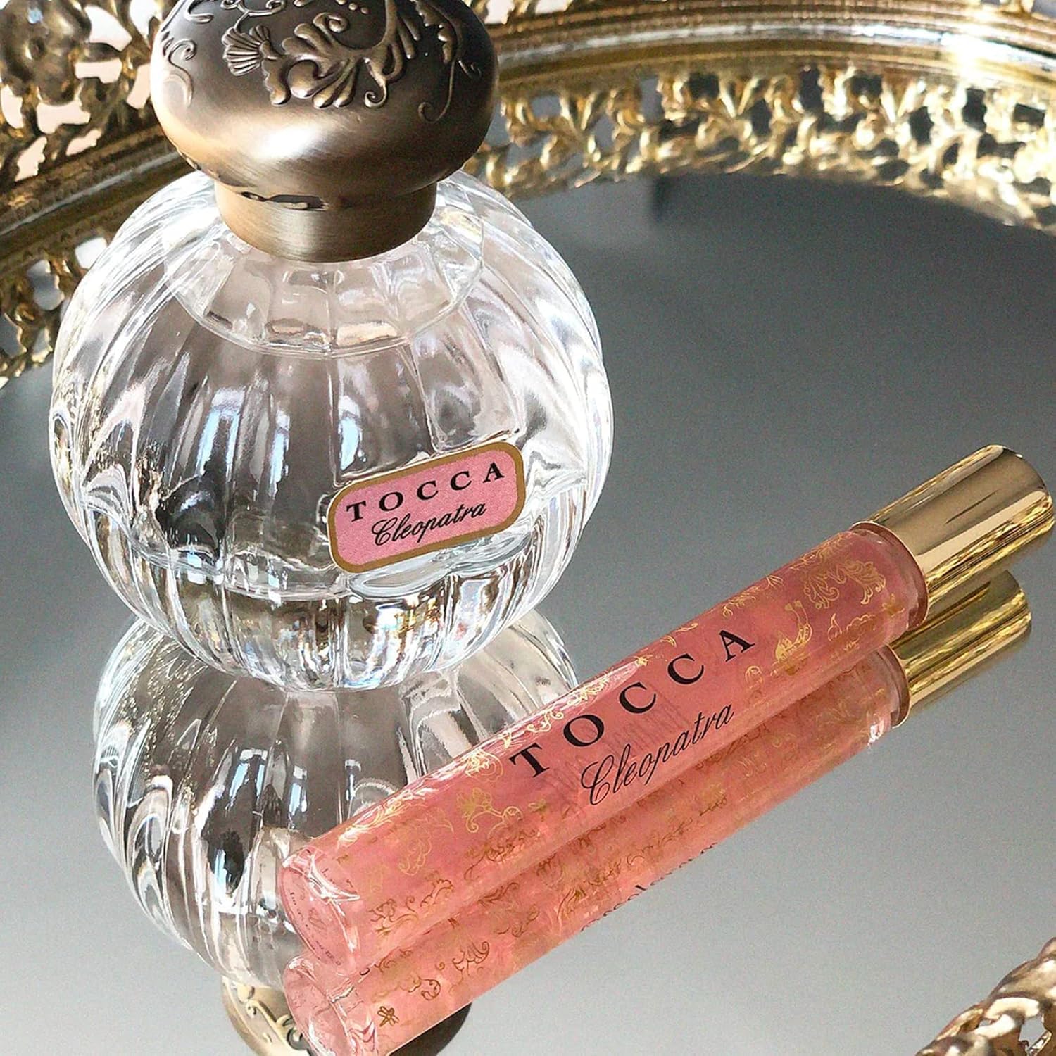 TOCCA Cleopatra Perfume Set for Women – 100 ml + 10 ml (Warm Floral)