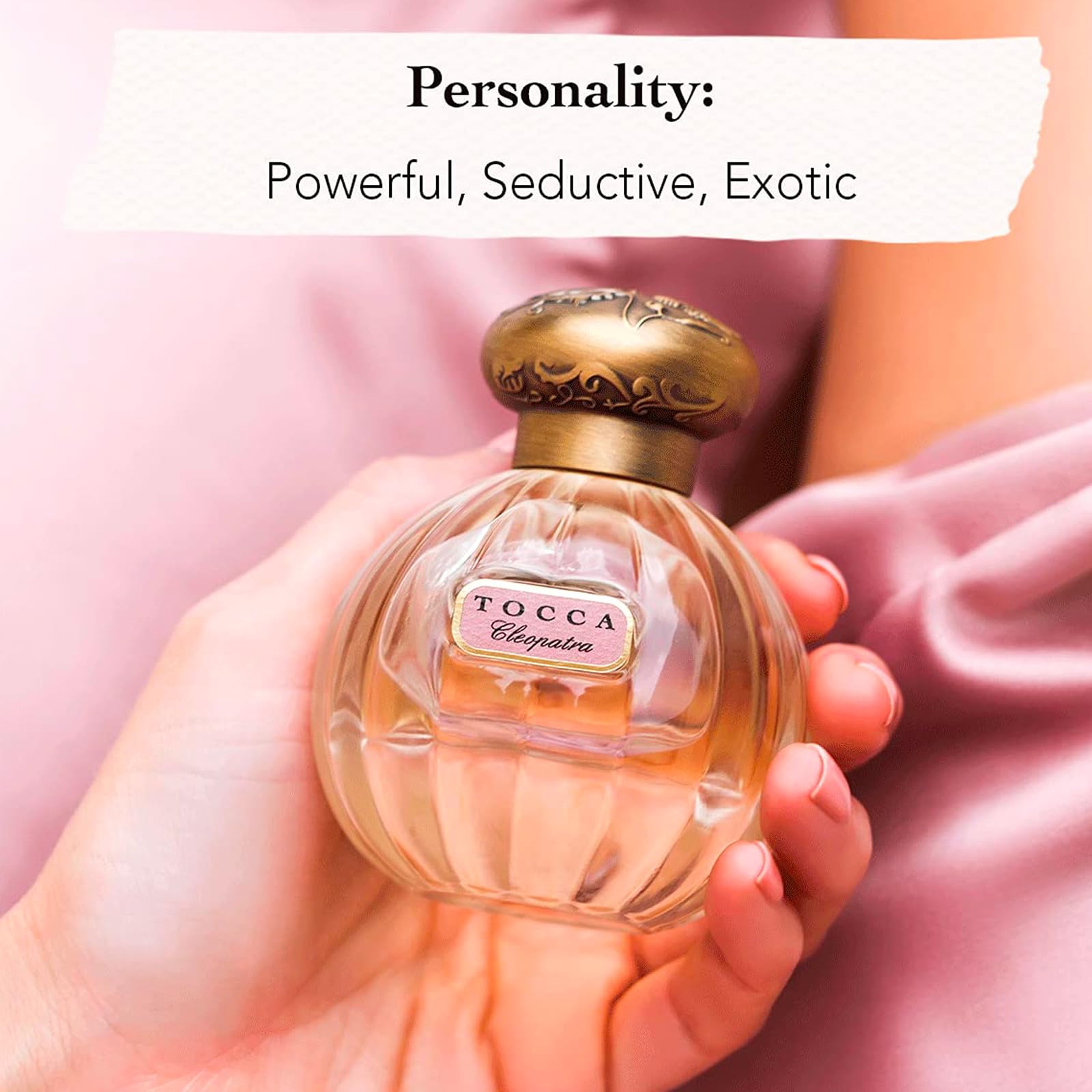 TOCCA Cleopatra Perfume Set for Women (20ml + 50ml) – Warm Floral with Grapefruit, Jasmine, Vanilla Musk