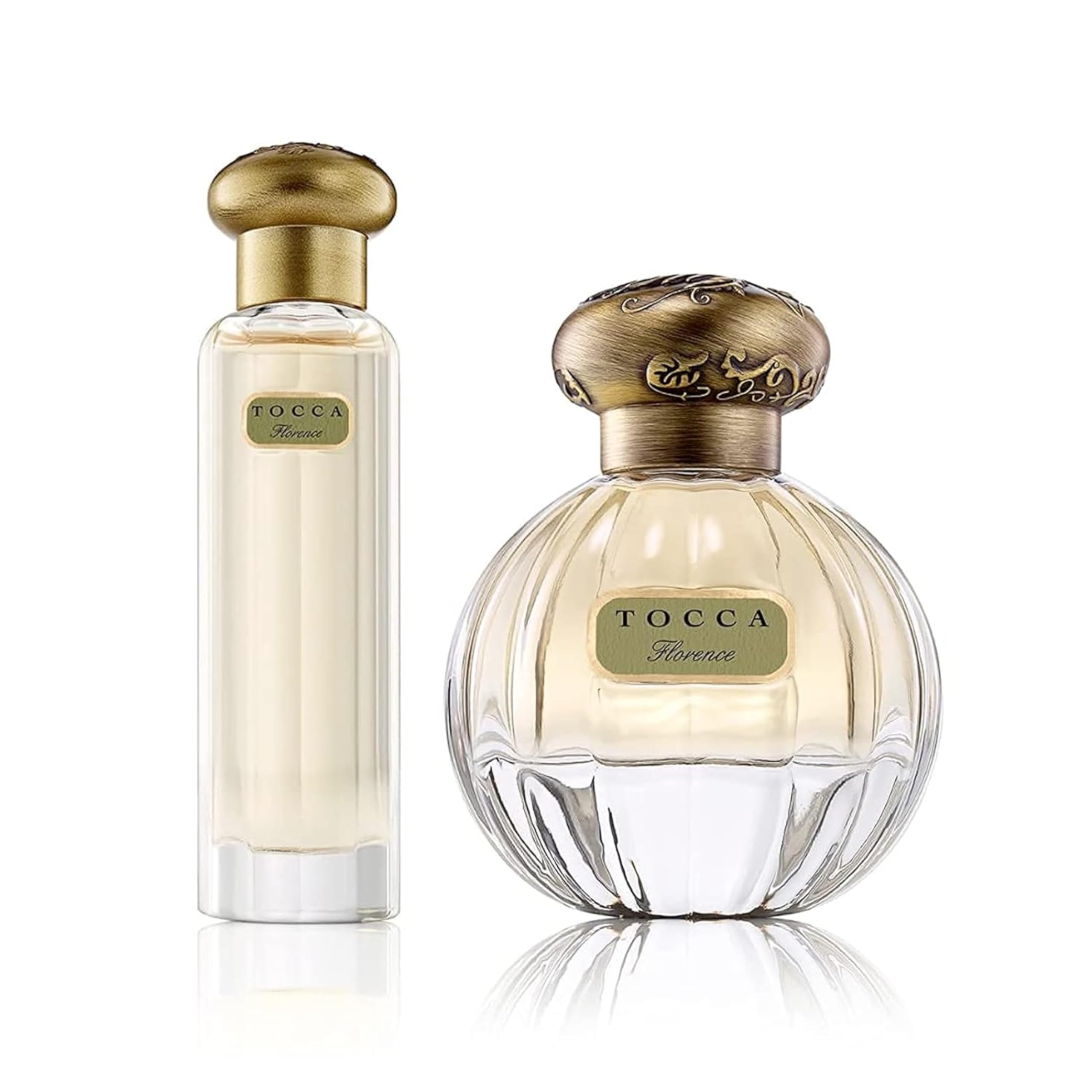 TOCCA Florence Perfume Set – 20ml + 50ml, Classic Floral Scent, Hand-Finished Bottle