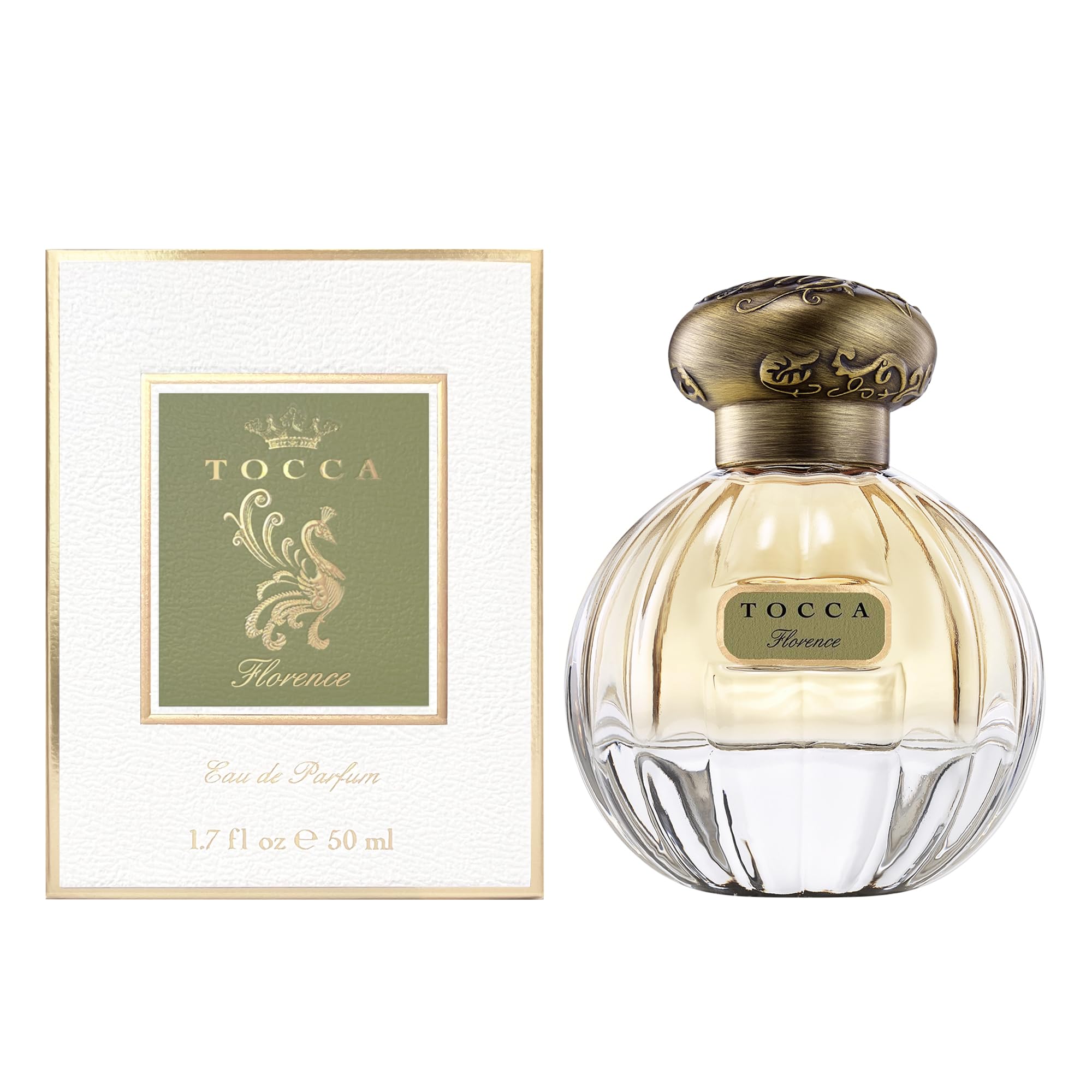 TOCCA Florence Perfume Set – 20ml + 50ml, Classic Floral Scent, Hand-Finished Bottle