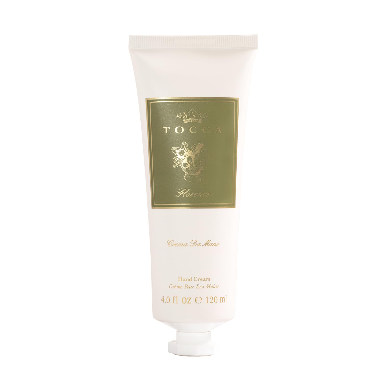 TOCCA Florence Hand Cream Luxe, 4 oz – Bergamot, Pear & Gardenia | Moisturizing, Quick-Absorbing
