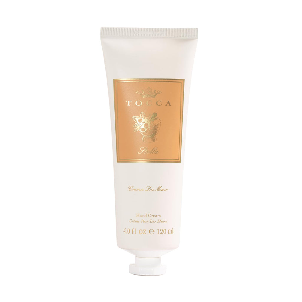 Tocca Stella Hand Cream Luxe 4 oz – Blood Orange, Freesia, Spicy Lily | Moisturizing & Quick-Absorbing