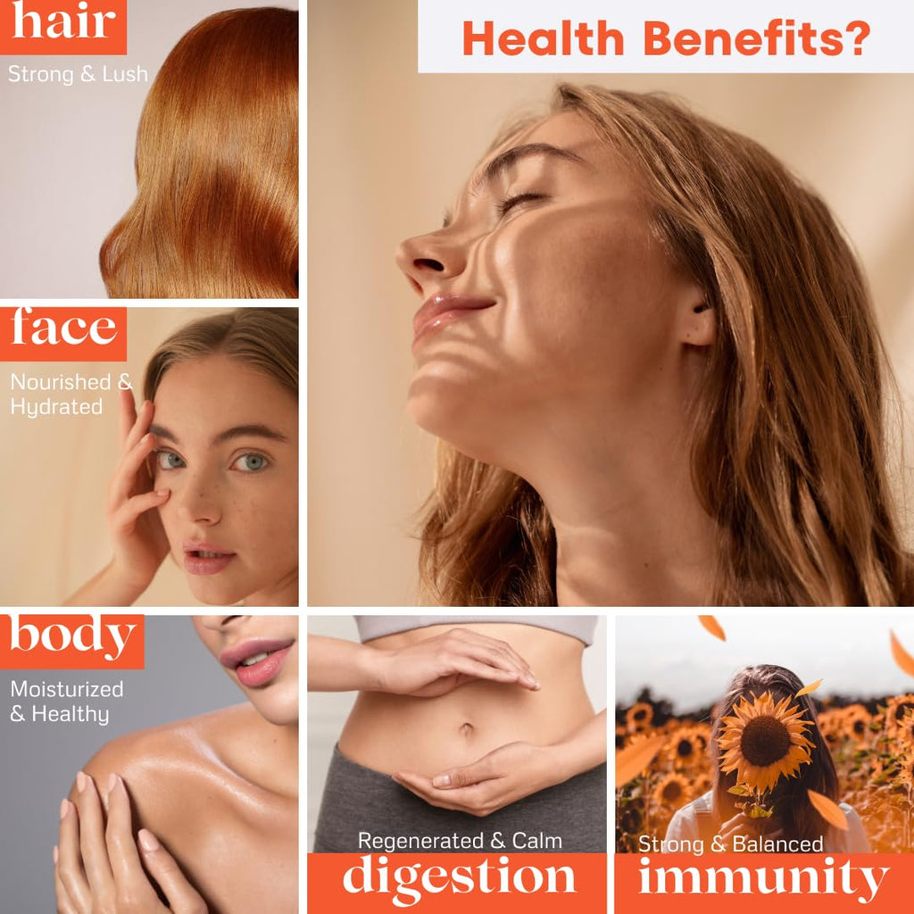 TODICAMP Sea Buckthorn Oil Organic - Cold-Pressed Seabuckthorn Oil for Skin, Digestive Wellness & Immune Support