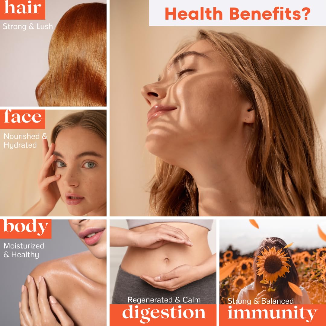 TODICAMP Sea Buckthorn Oil Organic - Cold-Pressed Seabuckthorn Oil for Skin, Digestive Wellness & Immune Support