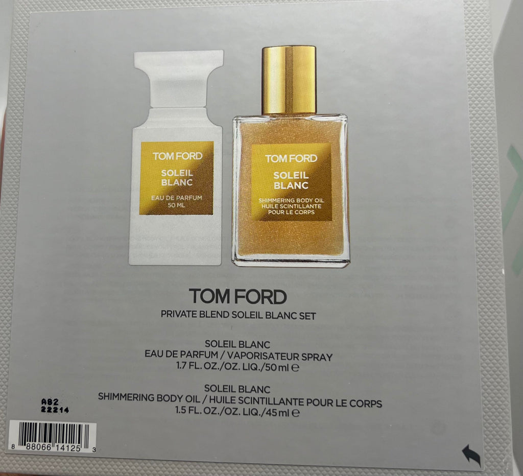 Tom Ford Soleil Blanc 2 Piece Set – EDP & Shimmering Body Oil | Private Blend