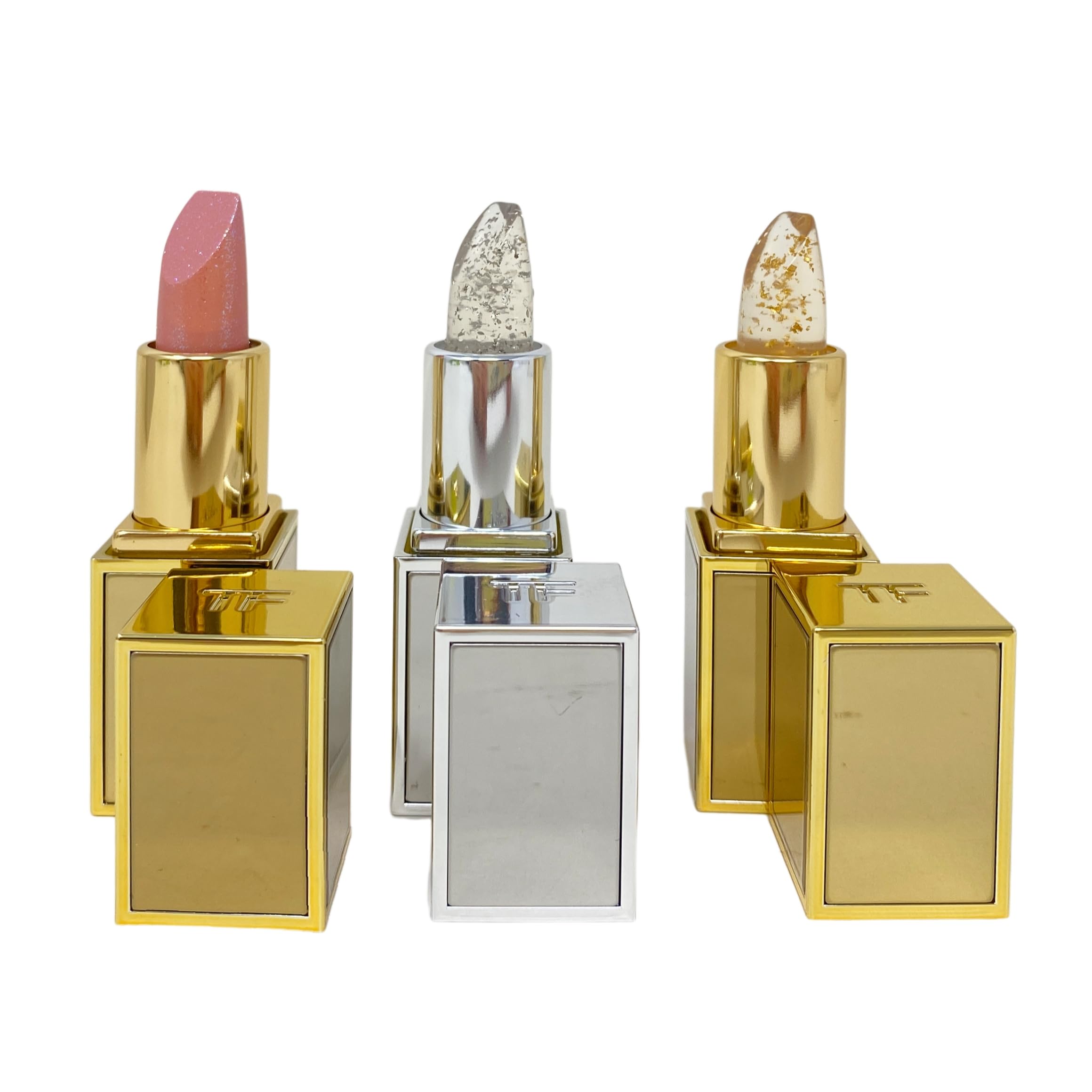 Tom Ford Soleil Clutch Lip Set – Sunlit Rose Lip Balm, Soleil Neige & Soleil Lip Blush (Mini 0.07 oz / 2 g Each)