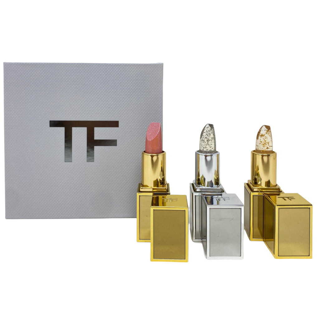 Tom Ford Soleil Clutch Lip Set – Sunlit Rose Lip Balm, Soleil Neige & Soleil Lip Blush (Mini 0.07 oz / 2 g Each)