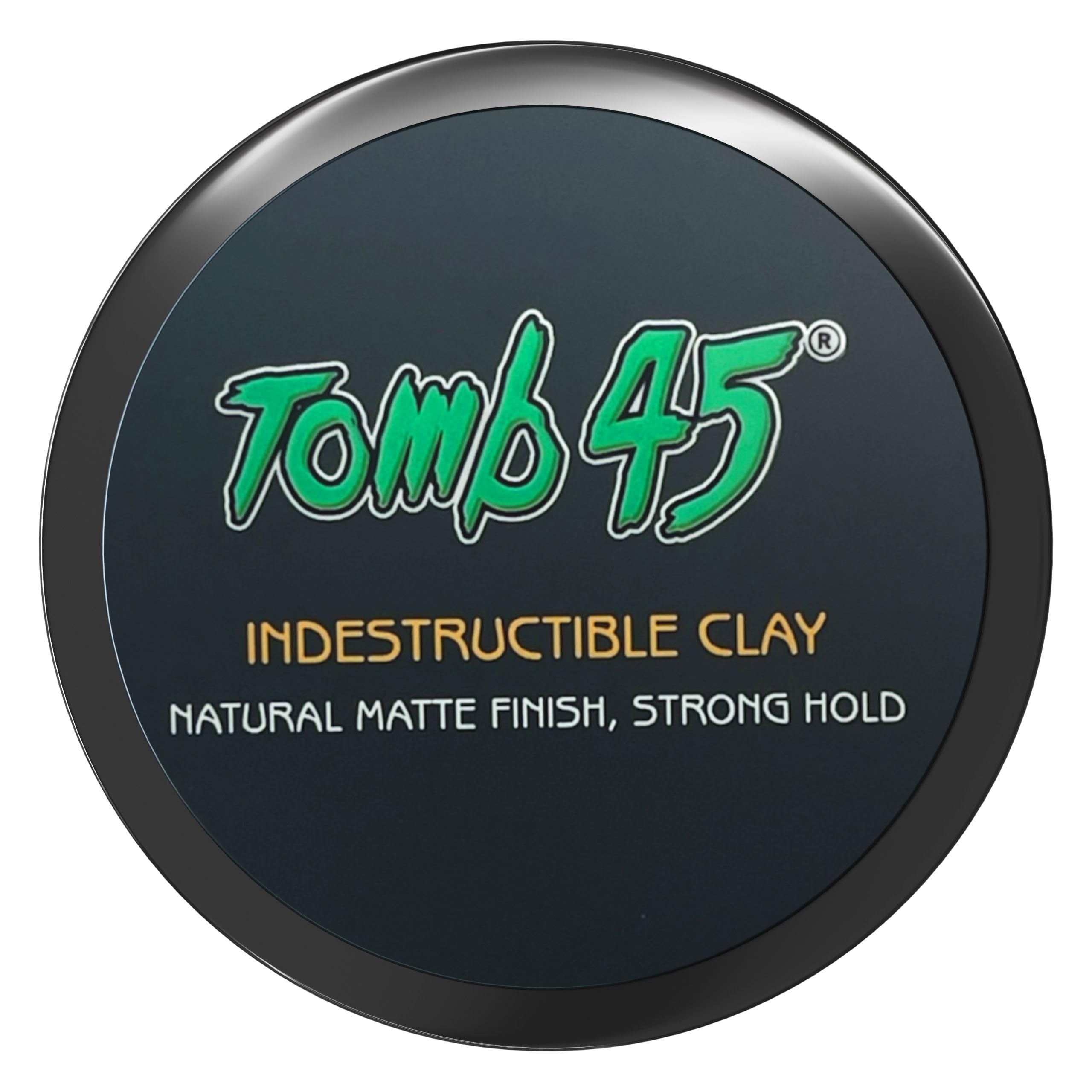 Tomb45 Indestructible Hair Clay: High Hold, Matte Finish, Water-Based