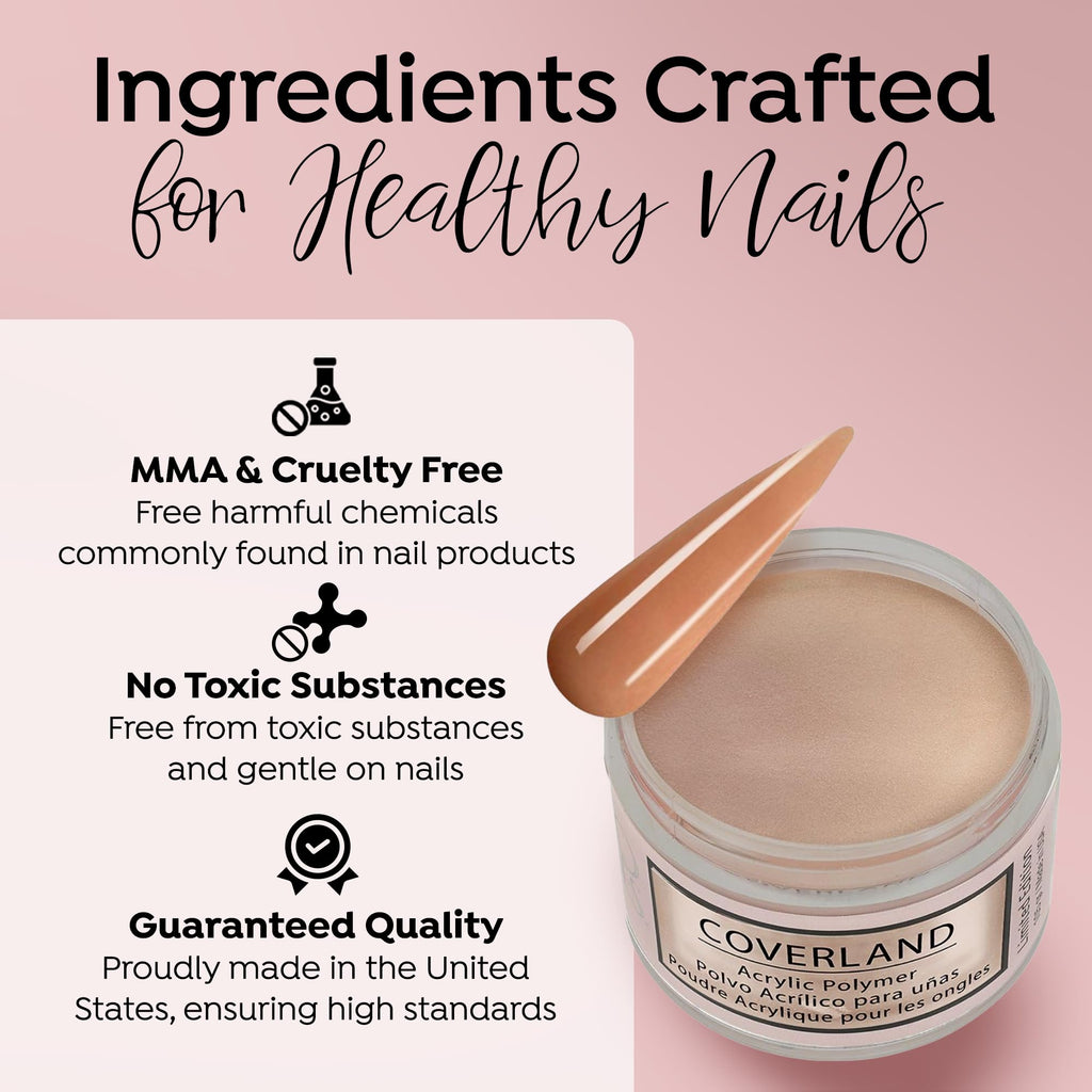 Coverland Acrylic Powder 3.5oz Cookie Dough - Limited Edition | TONES