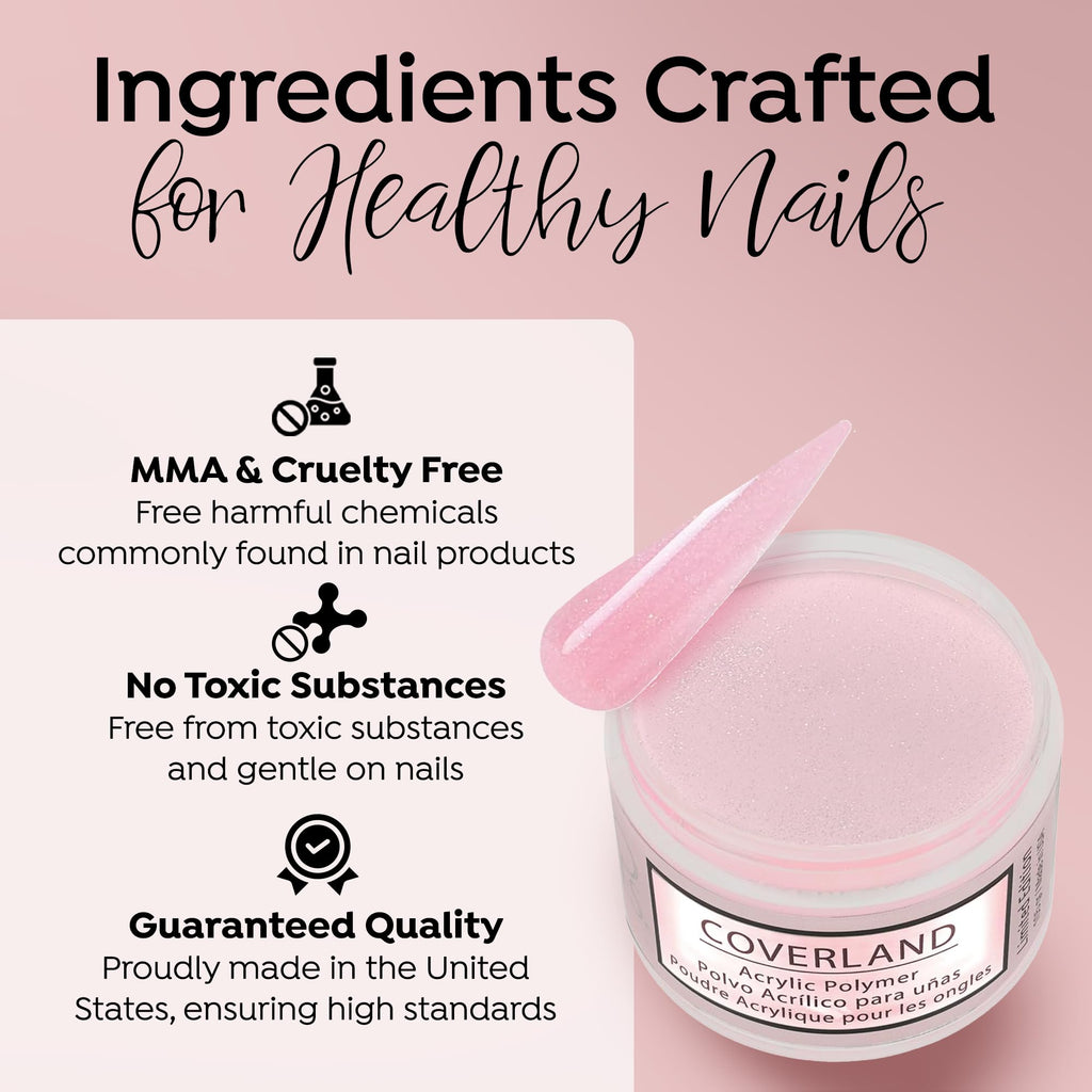 TONES Coverland Her Majesty Acrylic Powder 3.5oz | Limited Edition | Bubble-Free Finish