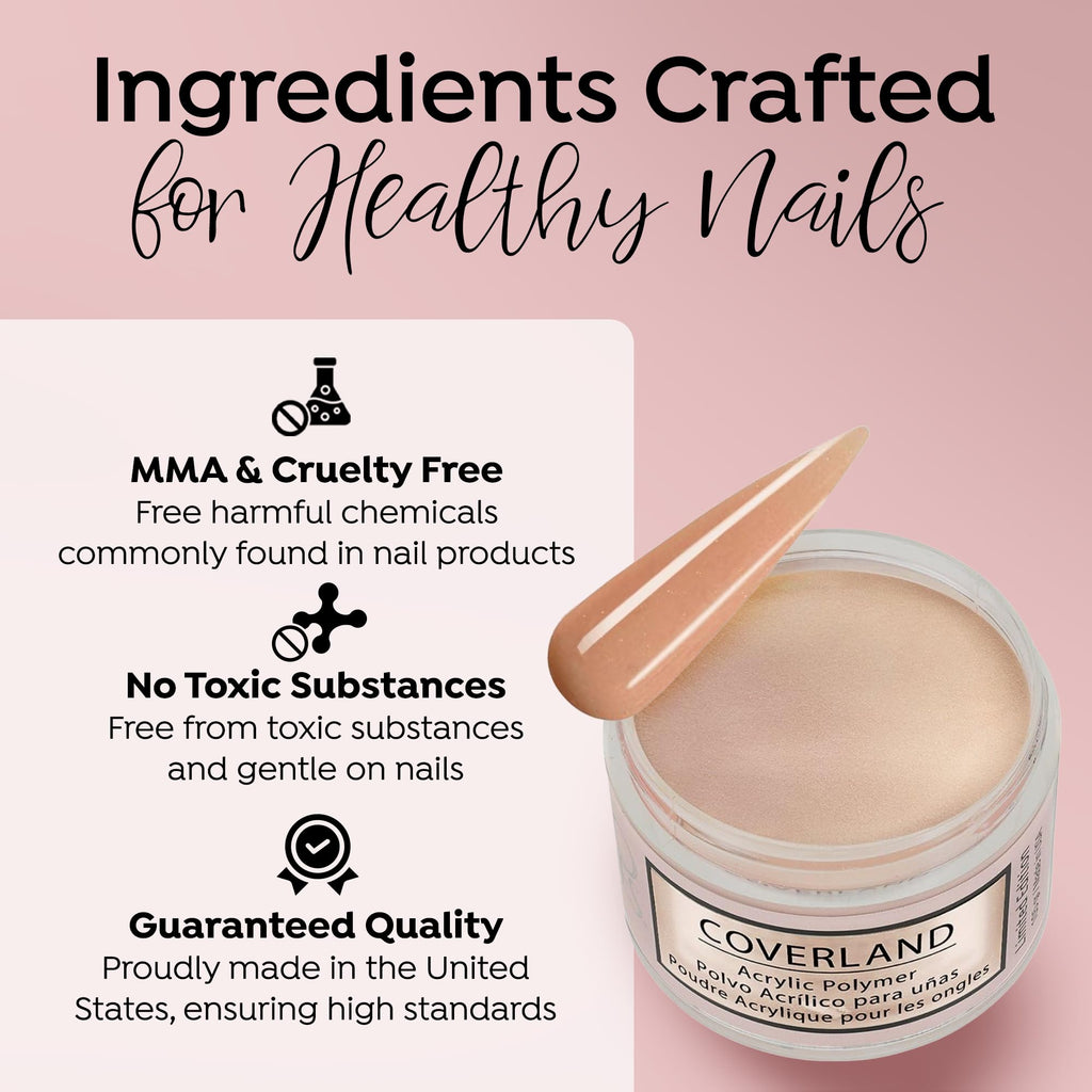 TONES Coverland Acrylic Powder 3.5oz Sugar Cream – Limited Edition