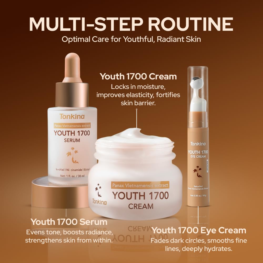 Tonkina Youth 1700 Bakuchiol Serum with Ginseng & Tranexamic Acid