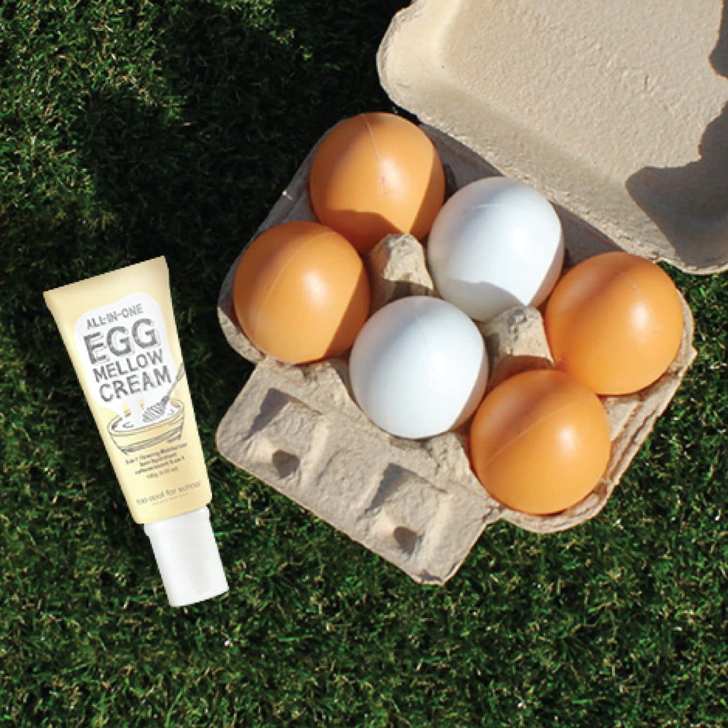 Too Cool For School Egg Mellow Cream 100g – Multi-Tasking Firming Moisturizer